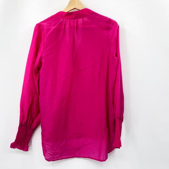 Bird & Knoll Izzy Fuschia Blouse - Picture 5 of 8
